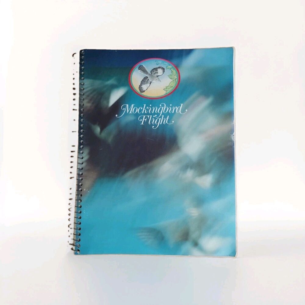 Mockingbird Flight Children’s Music Book - Spiral - Vintage 1982